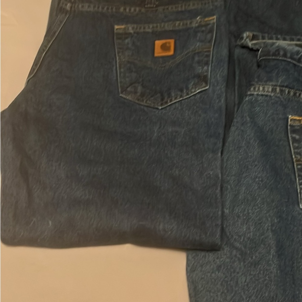 5 pairCarhartt Men's Relaxed Jeans - Dark Blue